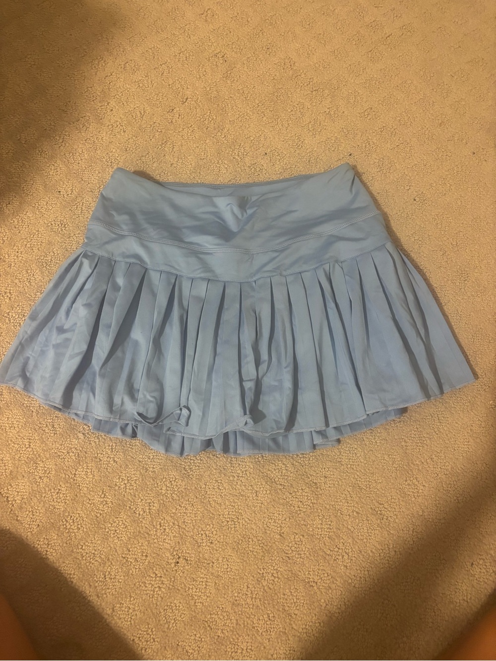 Light blue Gold Hinge skirt
